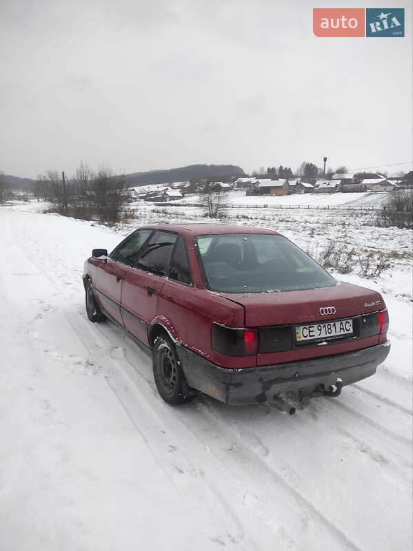 Седан Audi 80 1987 в Золочеві
