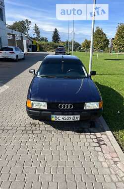 Седан Audi 80 1990 в Мостиській