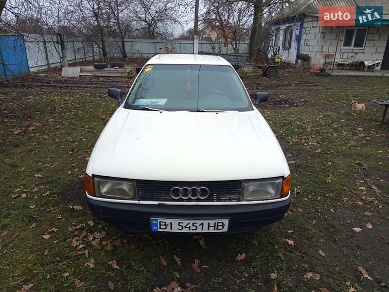 Седан Audi 80 1987 в Великой Багачке