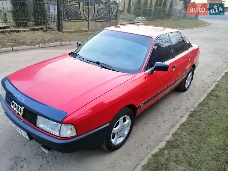 Седан Audi 80 1990 в Шептицькому фото Седан Audi 80 1990 в Шептицькому