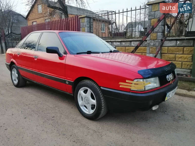 Седан Audi 80 1990 в Шептицькому фото 5 Седан Audi 80 1990 в Шептицькому
