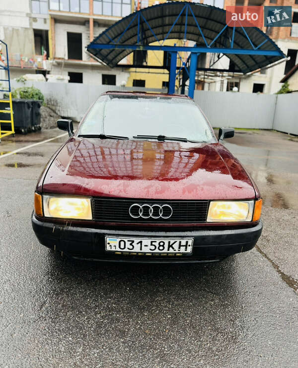 Седан Audi 80 1987 в Житомире