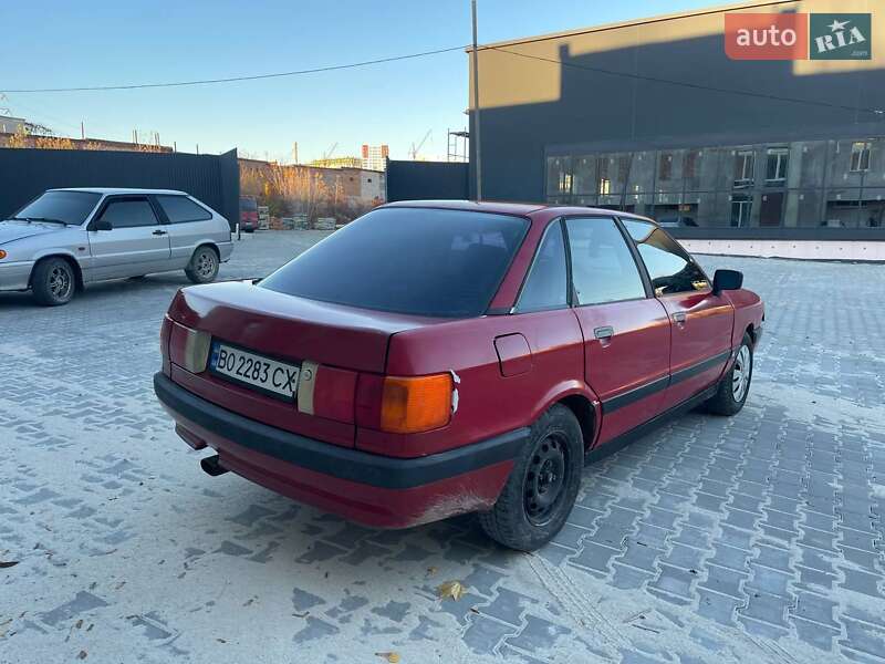 Седан Audi 80 1987 в Тернополе фото 12 Седан Audi 80 1987 в Тернополе