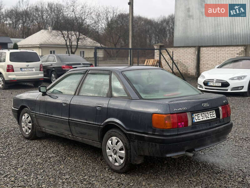 Седан Audi 80 1988 в Чернівцях фото 4 Седан Audi 80 1988 в Чернівцях