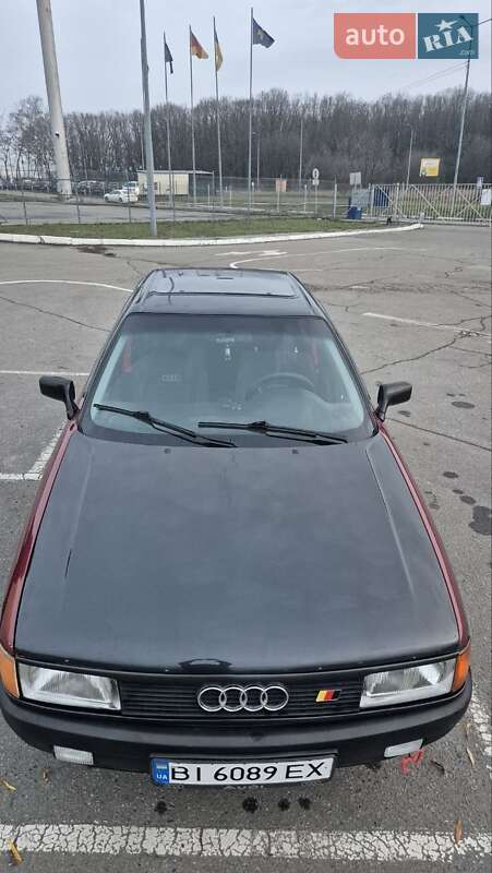 Седан Audi 80 1987 в Полтаві