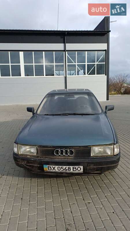Седан Audi 80 1990 в Бершади фото Седан Audi 80 1990 в Бершади