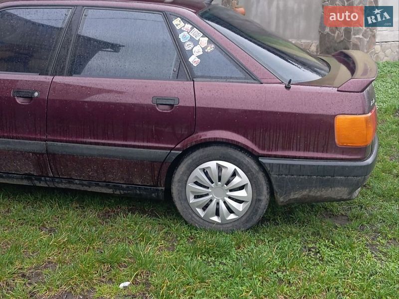 Седан Audi 80 1990 в Чернівцях фото 17 Седан Audi 80 1990 в Чернівцях
