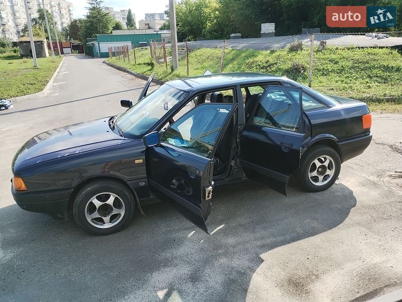 Седан Audi 80 1987 в Харкові фото 5 Седан Audi 80 1987 в Харкові