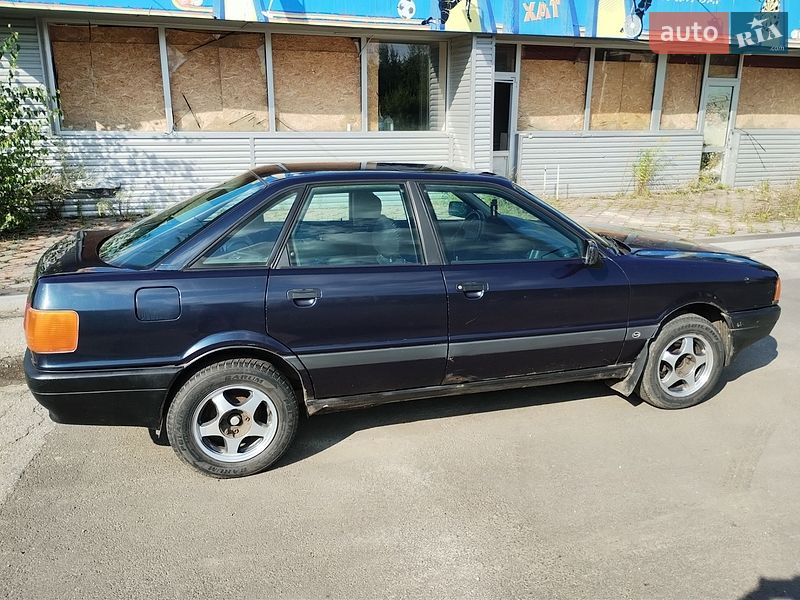 Седан Audi 80 1987 в Харкові фото 12 Седан Audi 80 1987 в Харкові