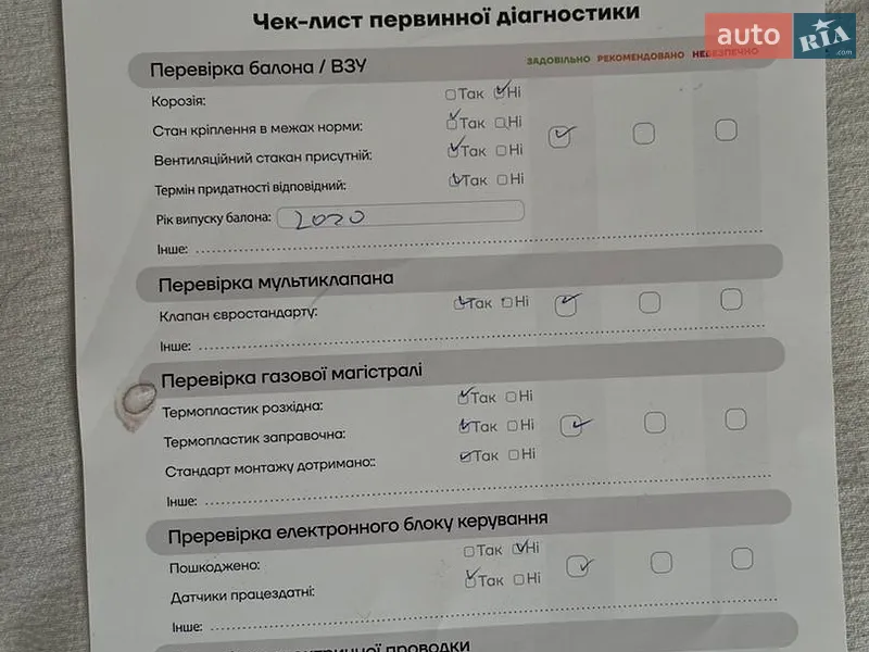 Седан Audi 80 1994 в Львові документ