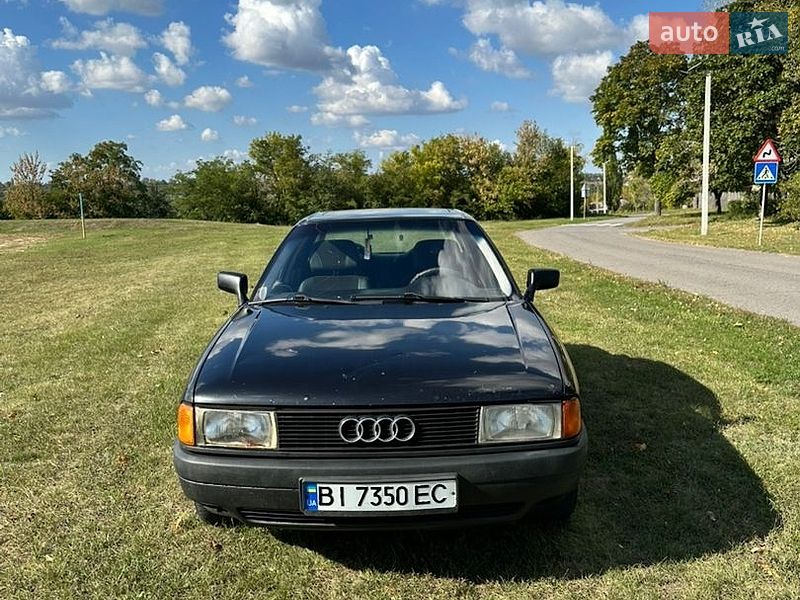 Седан Audi 80 1989 в Машівка фото Седан Audi 80 1989 в Машівка