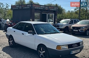 Седан Audi 80 1987 в Полтаві