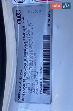 Кабриолет Audi A3 2016 в 