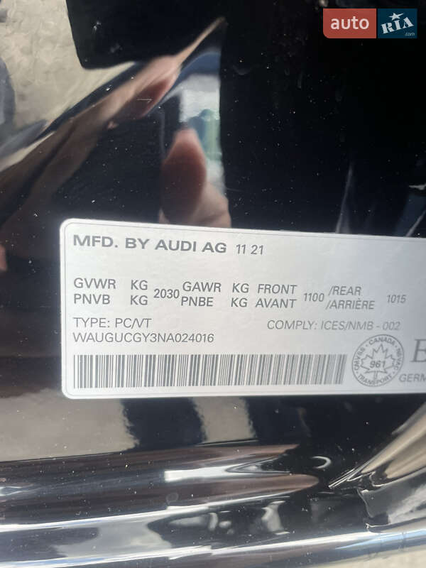 Седан Audi A3 2021 в Киеве