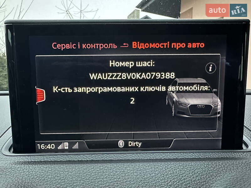 Хэтчбек Audi A3 2019 в Львове