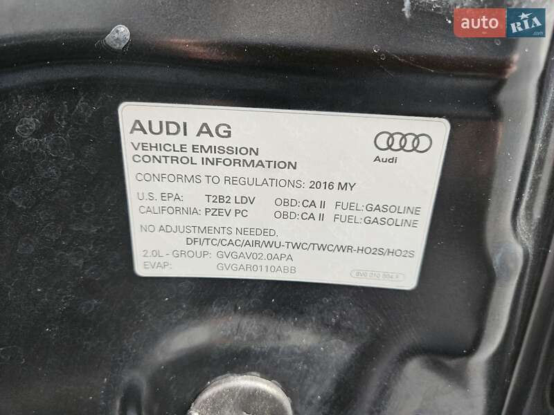 Седан Audi A3 2016 в Днепре