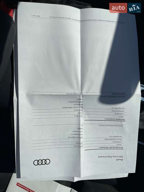Хэтчбек Audi A3 2015 в Ужгороде