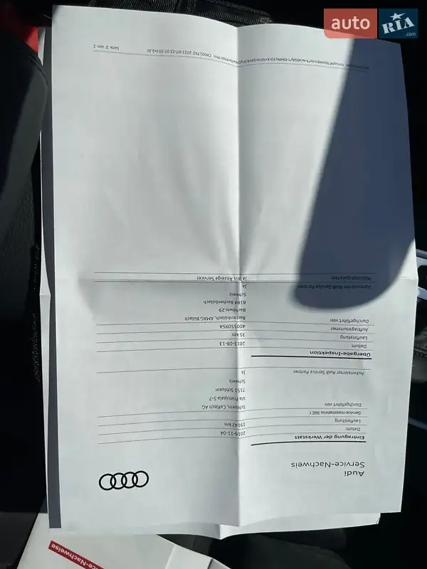 Хэтчбек Audi A3 2015 в Ужгороде документ