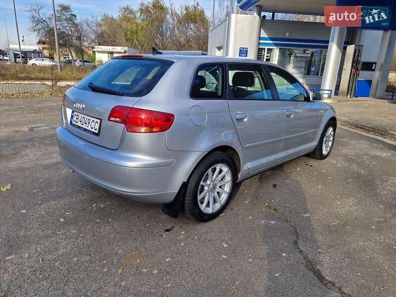 Хетчбек Audi A3 2007 в Шостці
