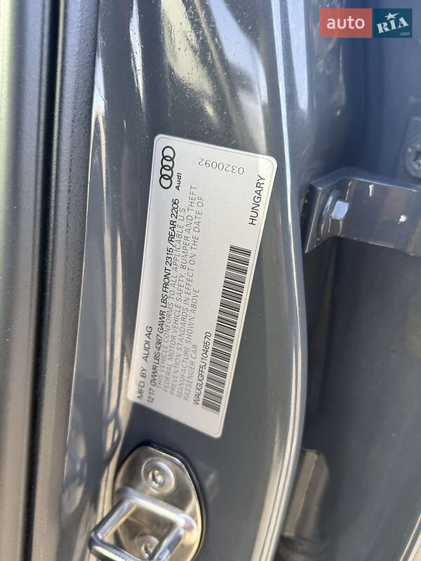 Седан Audi A3 2017 в Стрые