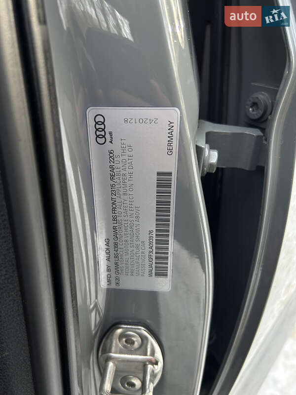 Седан Audi A3 2020 в Львові