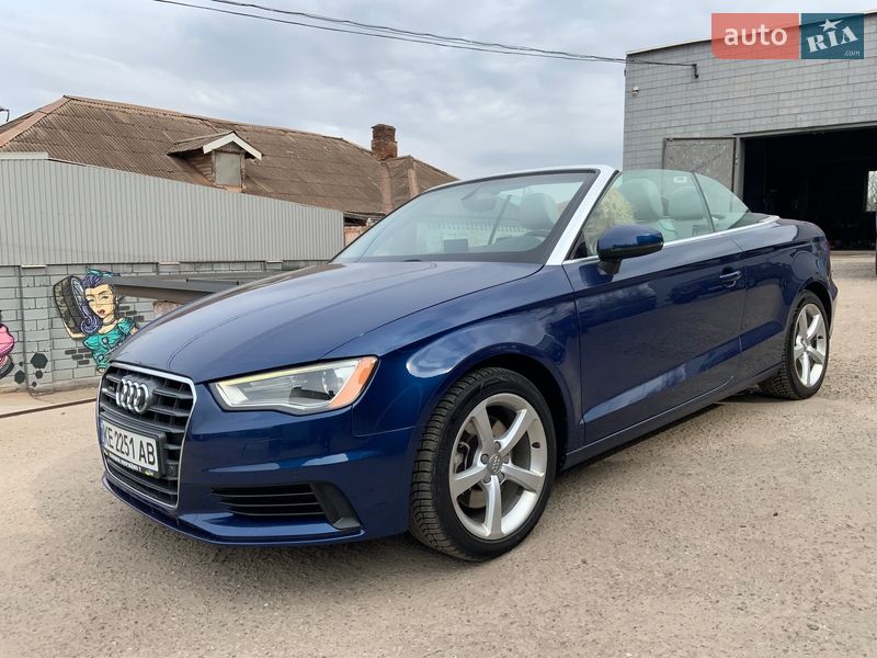 Кабриолет Audi A3 2015 в Кривом Роге