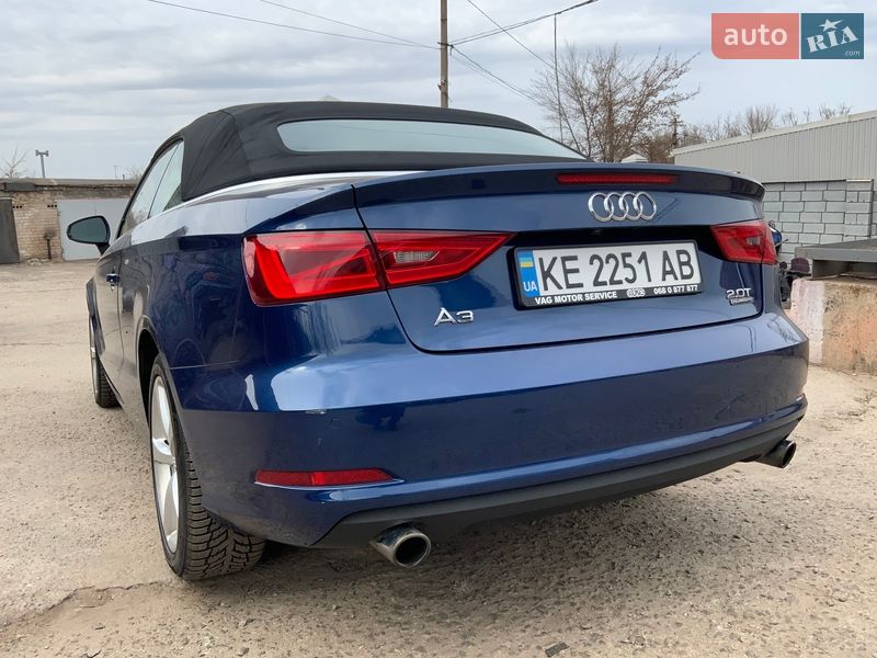 Кабриолет Audi A3 2015 в Кривом Роге