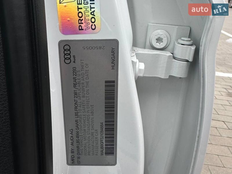 Седан Audi A3 2018 в Киеве фото 8 Седан Audi A3 2018 в Киеве