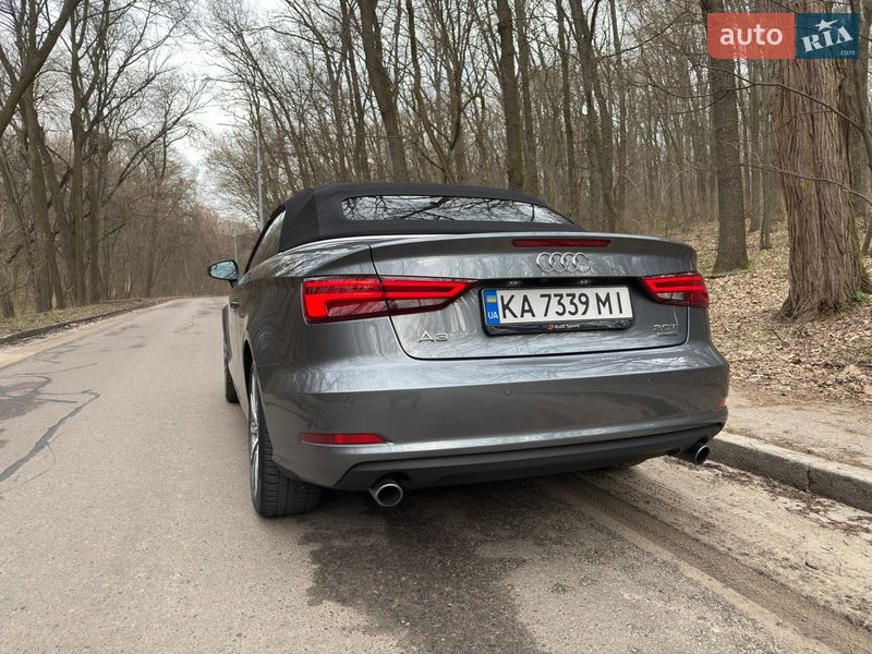 Кабриолет Audi A3 2016 в Киеве фото 12 Кабриолет Audi A3 2016 в Киеве