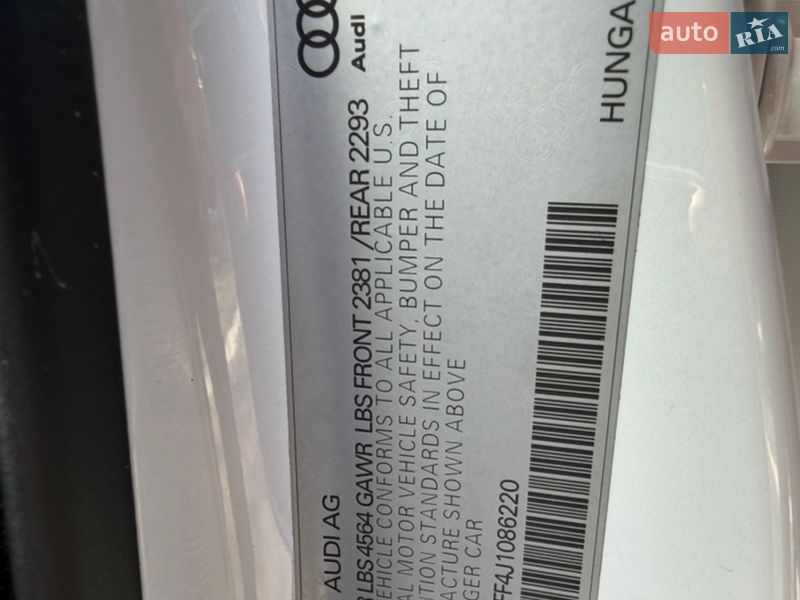 Седан Audi A3 2018 в Харькове фото 15 Седан Audi A3 2018 в Харькове