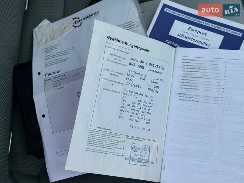 Хетчбек Audi A3 2009 в Стрию