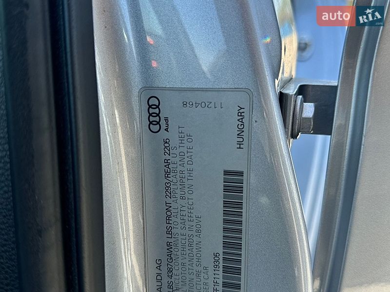 Седан Audi A3 2015 в Дніпрі