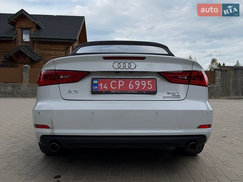 Кабриолет Audi A3 2015 в Стрые
