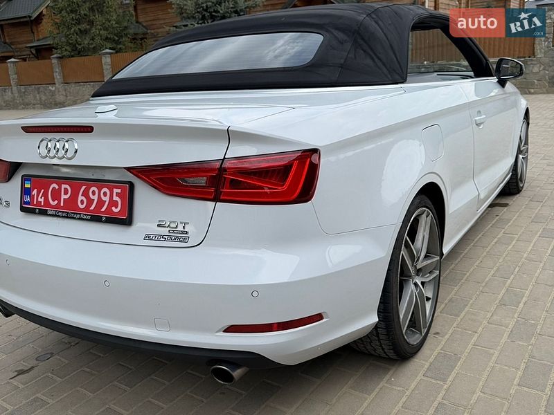 Кабриолет Audi A3 2015 в Стрые