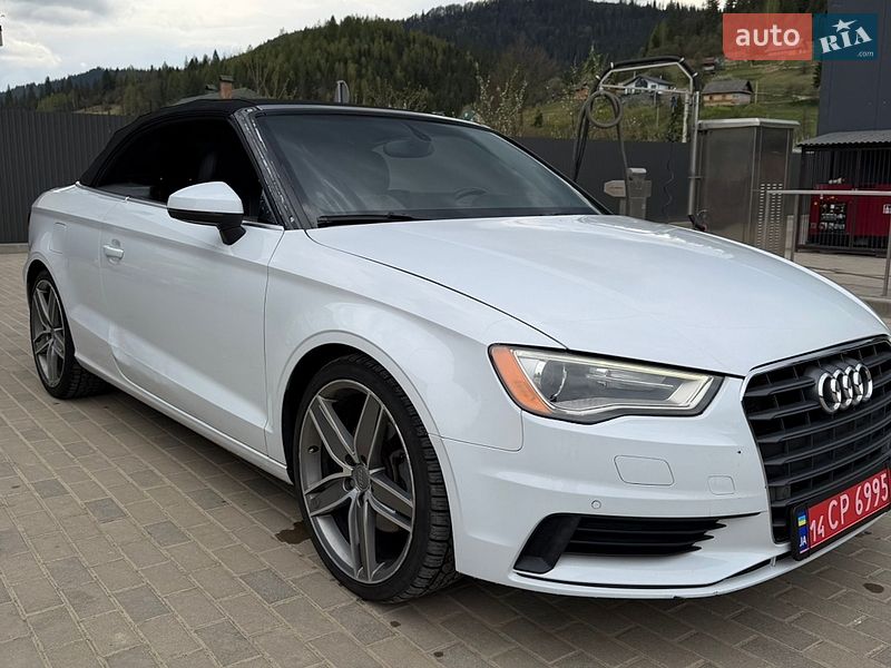 Кабриолет Audi A3 2015 в Стрые
