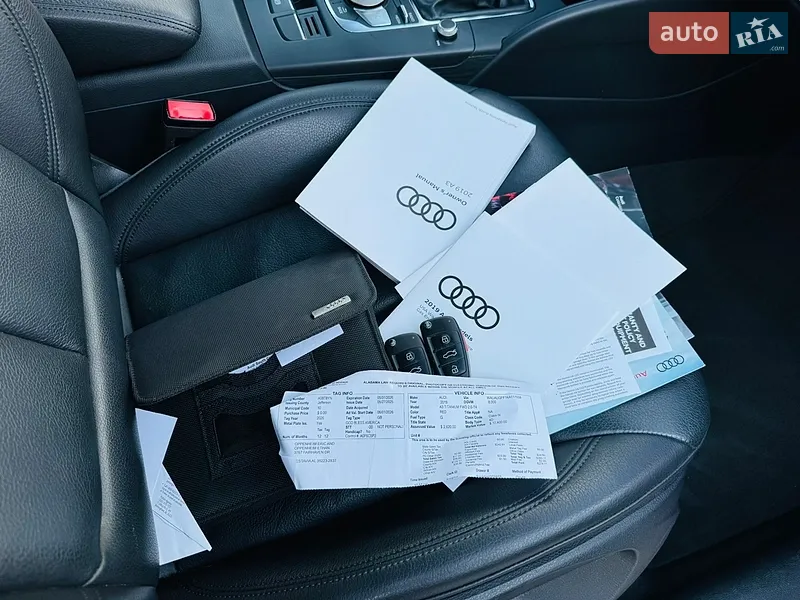 Седан Audi A3 2019 в Одесі документ