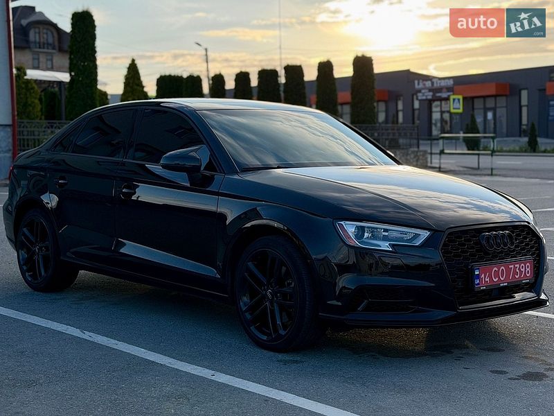 Седан Audi A3 2017 в Тернополе Седан Audi A3 2017 в Тернополе