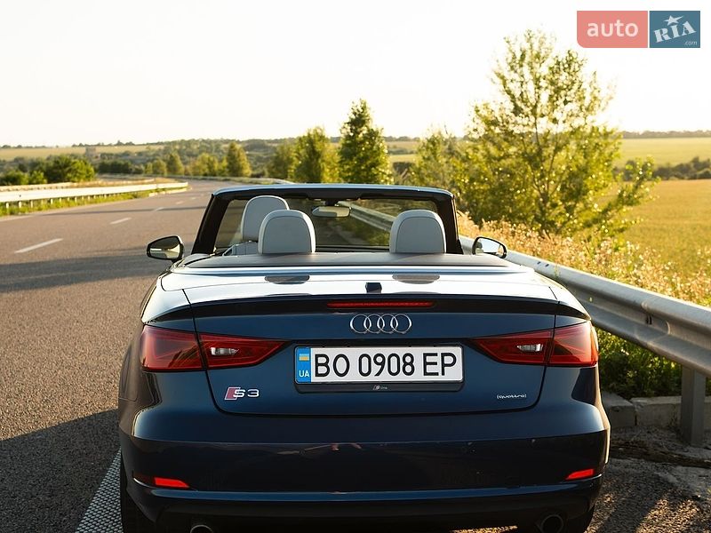 Кабріолет Audi A3 2016 в Дніпрі
