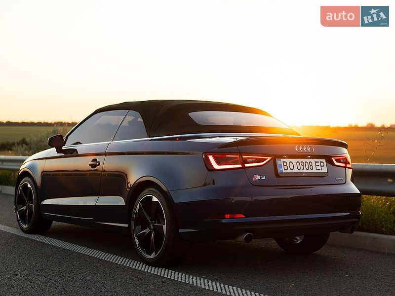 Кабріолет Audi A3 2016 в Дніпрі