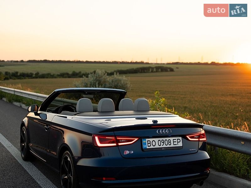 Кабріолет Audi A3 2016 в Дніпрі