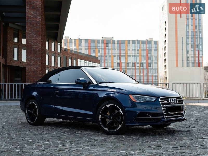 Кабріолет Audi A3 2016 в Дніпрі