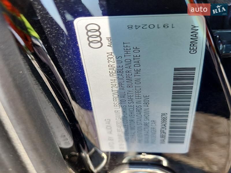 Седан Audi A3 2019 в Львові