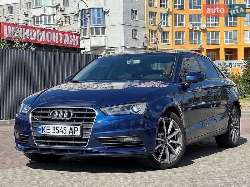 Седан Audi A3 2015 в Дніпрі фото Седан Audi A3 2015 в Дніпрі