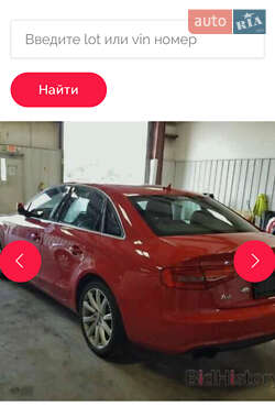 Седан Audi A4 2012 в 