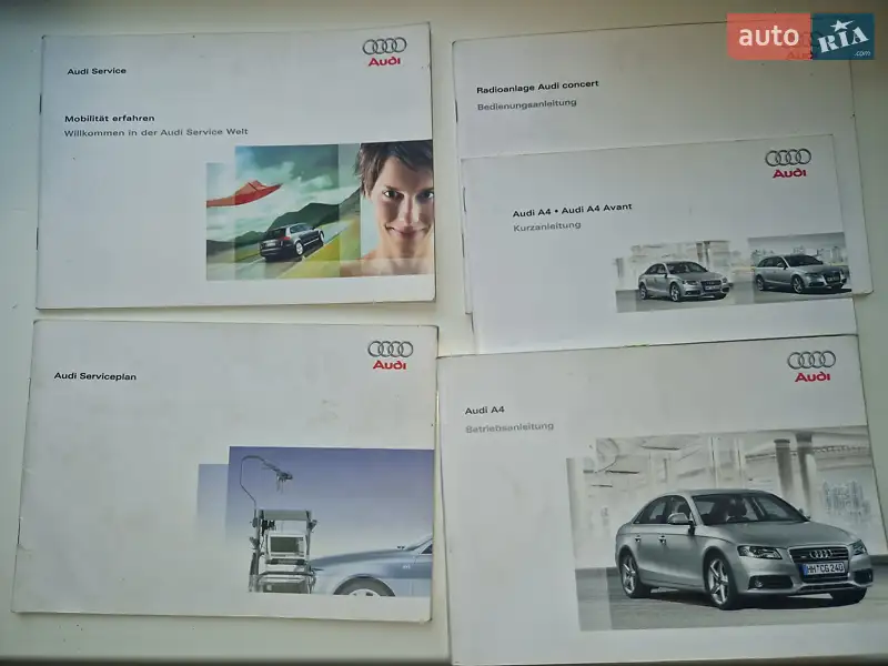 Седан Audi A4 2008 в Каменке документ