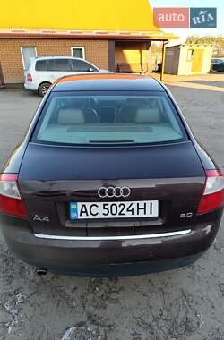 Седан Audi A4 2002 в Ковелі