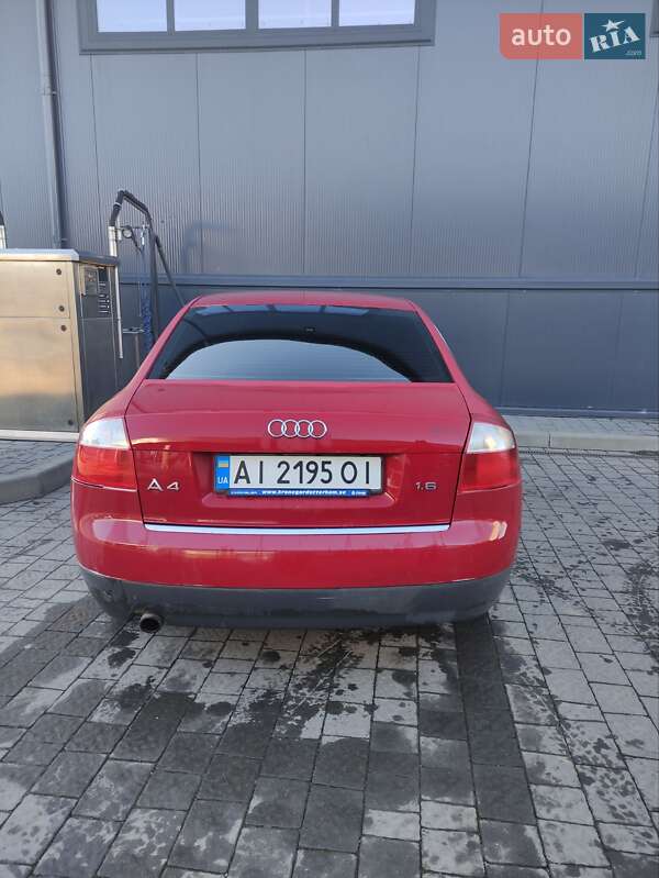 Седан Audi A4 2001 в Ужгороді