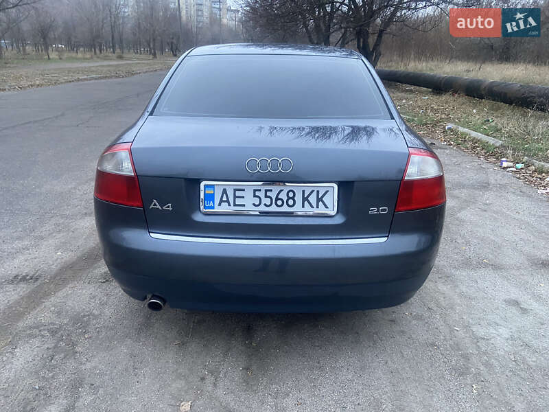 Седан Audi A4 2001 в Желтых Водах