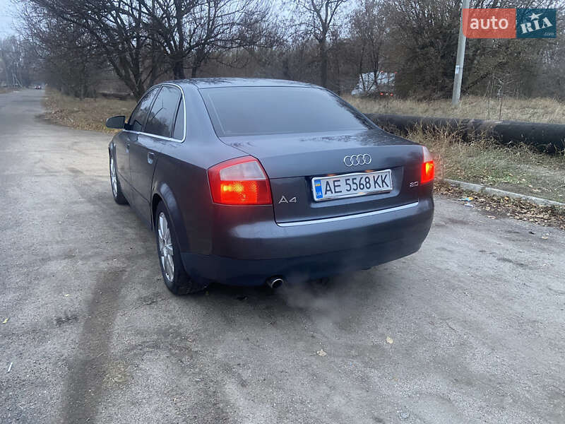 Седан Audi A4 2001 в Желтых Водах