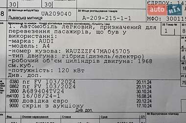 Универсал Audi A4 2021 в 